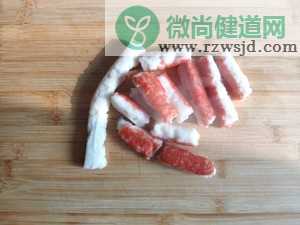 火腿蟹肉厚蛋烧和煎饼