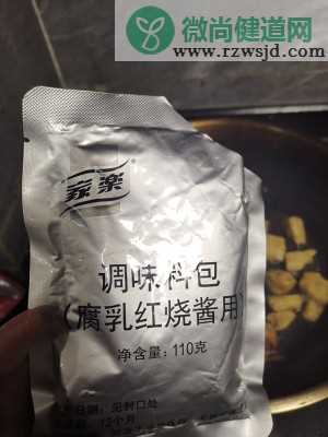 家乐一招鲜腐乳红烧豆腐