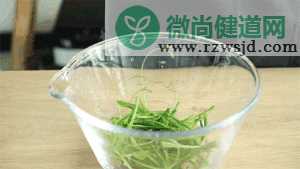 香炒丝瓜尖的热菜家常菜