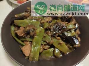 茄子炖豆角