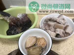 青鱼干鲍鱼红烧肉的热菜家常