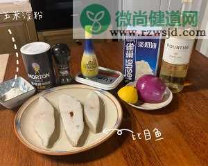 西式香煎鲽鱼的热菜家常菜