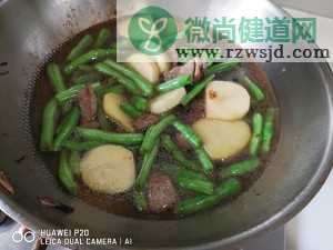 土豆烧豆角