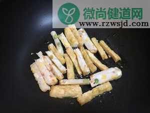 小炒韭菜豆腐干