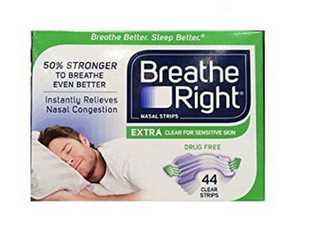 breathe right鼻舒乐通鼻贴有效果吗？