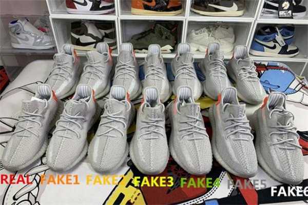 yeezy350尾灯真假对比 椰子3