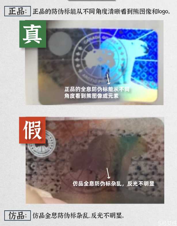 加拿大鹅logo有几种 加拿大鹅logo真伪