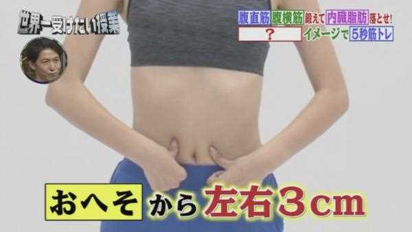 瘦腰腹的最快方法动作 2周腰围减5cm