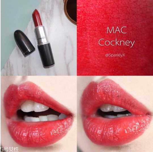 mac cockney和ladybug哪个好 mac cockney试色