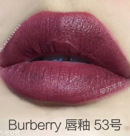 burberry53试色 burberry丝绒唇釉