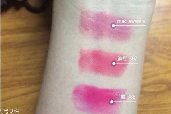 mac sweetie口红是什么颜色 mac sweetie试色