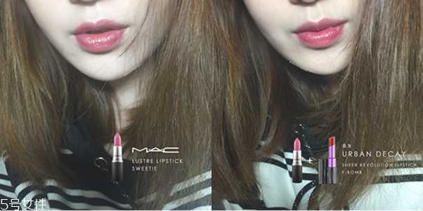 mac sweetie口红是什么颜色 mac sweetie试色