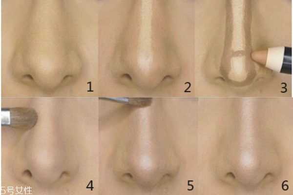 鼻影怎么画好看图解 鼻影的画法步骤
