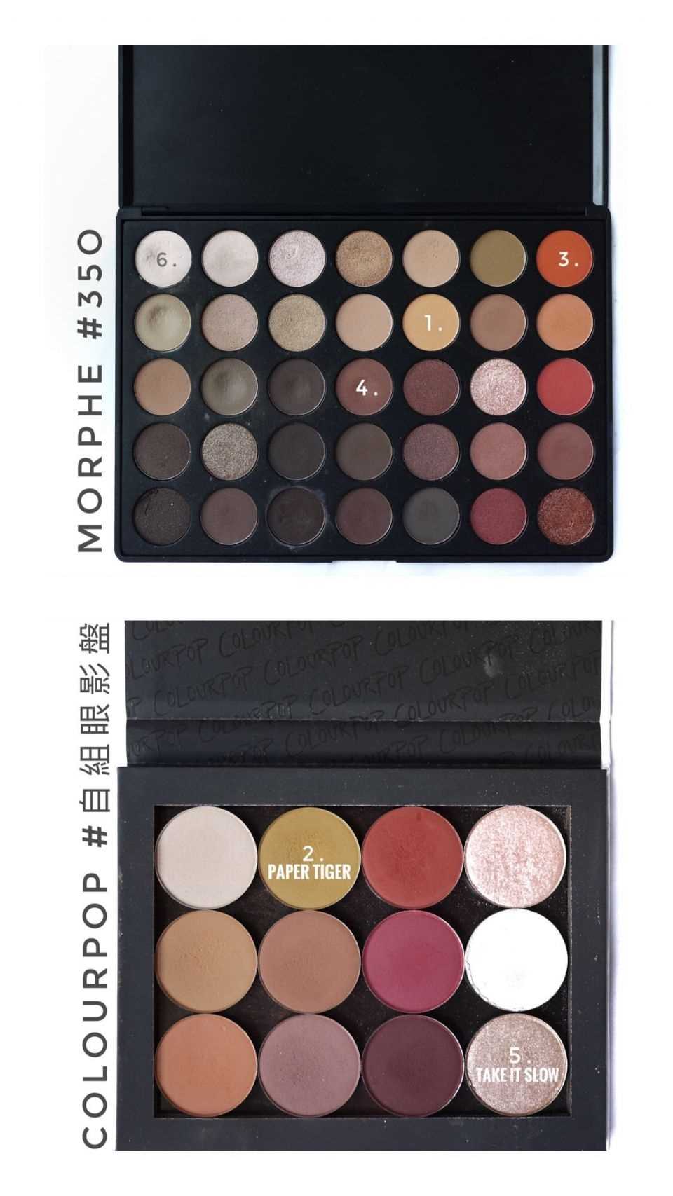 colourpop大地色眼影盘画法 2种日常眼妆撩哥没难度